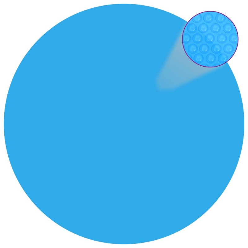 Telo Copripiscina Solare Copertura Rotonda PE 549 cm Blu Telo Copripiscina Solare Copertura Rotonda PE 549 cm Blu