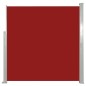 Tenda da Sole Laterale Retrattile 140 x 300 cm Rossa Tenda da Sole Laterale Retrattile 140 x 300 cm Rossa
