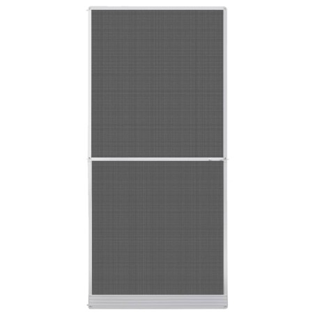 vidaXL Zanzariera con Cardini per Porte Bianca 100 x 215 cm