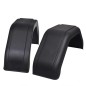Parafanghi 2 pz per le Ruote dei Rimorchi 200 x 680 mm Parafanghi 2 pz per le Ruote dei Rimorchi 200 x 680 mm