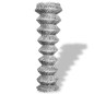 Recinzione in Rete in Acciaio Zincato 25x1 m Argento Recinzione in Rete in Acciaio Zincato 25x1 m Argento