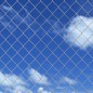 Recinzione in Rete con Pali in Acciaio Zincato 25x0,8 m Argento Recinzione in Rete con Pali in Acciaio Zincato 25x0,8 m Argento