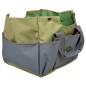 Esschert Design Sgabello e Borsa Portautensili Grigio GT85 Esschert Design Sgabello e Borsa Portautensili Grigio GT85
