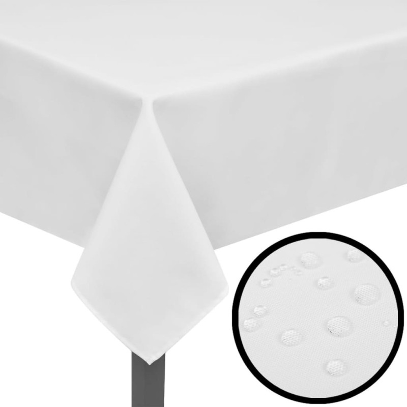 5 Tovaglie bianche 250 x 130 cm 5 Tovaglie bianche 250 x 130 cm