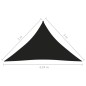 Parasole a Vela Oxford Triangolare 3x3x4,24 m Nero Parasole a Vela Oxford Triangolare 3x3x4,24 m Nero