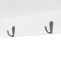 Armadietto sospeso porta DVD/Libri/Oggetti in MDF Bianco Armadietto sospeso porta DVD/Libri/Oggetti in MDF Bianco