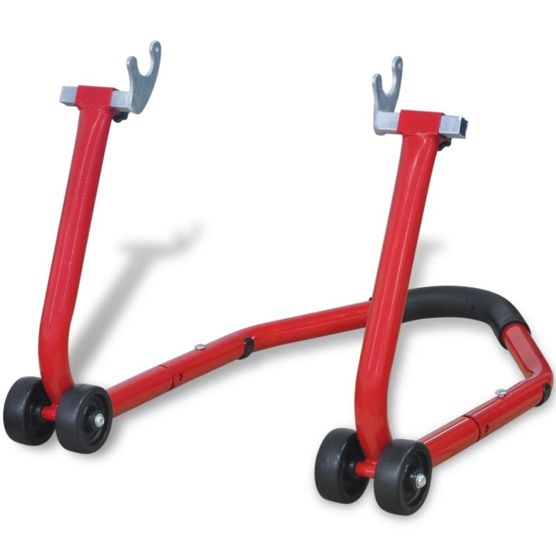 Cavalletto Posteriore per Moto Rosso Cavalletto Posteriore per Moto Rosso