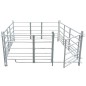 Box Pecore in Acciaio Zincato 4 Pannelli 137 x 137 x 92 cm Box Pecore in Acciaio Zincato 4 Pannelli 137 x 137 x 92 cm