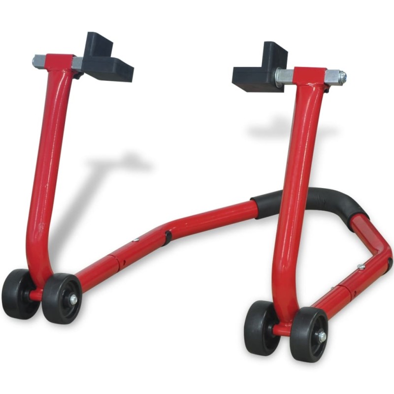 Cavalletto Posteriore Paddock per Moto Rosso Cavalletto Posteriore Paddock per Moto Rosso