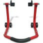 Cavalletto Posteriore Paddock per Moto Rosso Cavalletto Posteriore Paddock per Moto Rosso