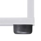 Libreria / Scaffale Espositore a Scala 142 cm Bianco Libreria / Scaffale Espositore a Scala 142 cm Bianco