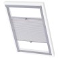 vidaXL Tenda Plissettata Oscurante Bianca M08/308 vidaXL Tenda Plissettata Oscurante Bianca M08/308