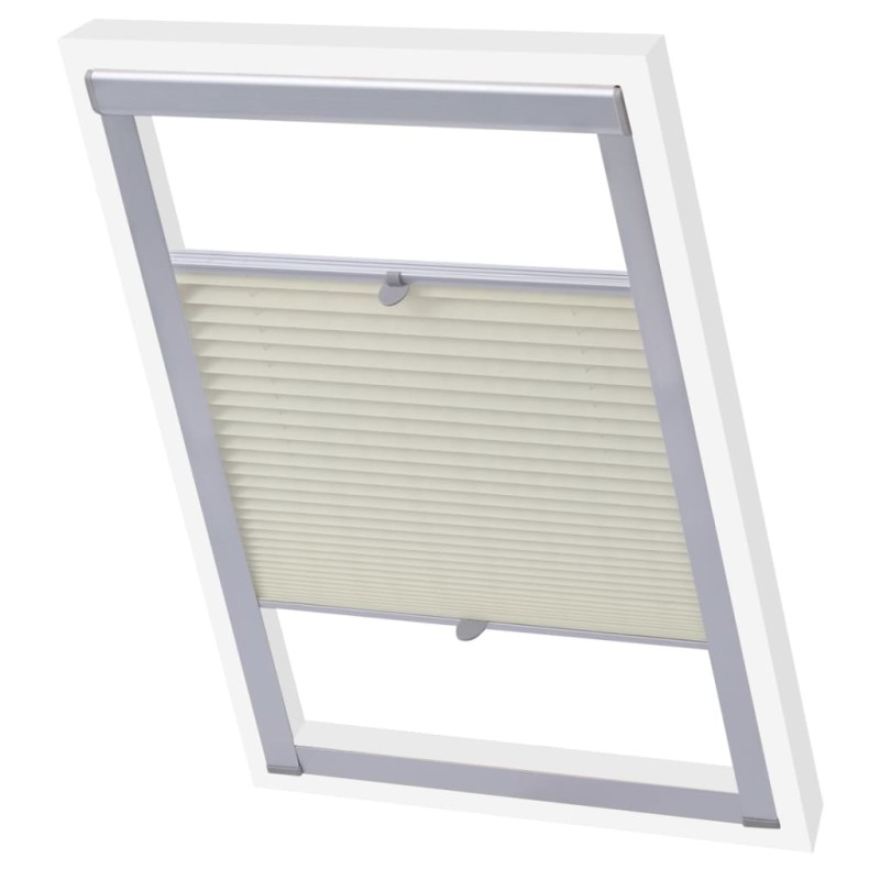 Tenda plissettata oscurante crema P08/408 Tenda plissettata oscurante crema P08/408