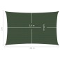 Vela Parasole 160 g/m² Verde Scuro 2x4,5 m in HDPE Vela Parasole 160 g/m² Verde Scuro 2x4,5 m in HDPE