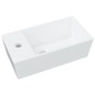 Lavandino Bianco 48x25x15 cm in Ceramica Lavandino Bianco 48x25x15 cm in Ceramica