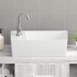 Lavandino Bianco 48x25x15 cm in Ceramica Lavandino Bianco 48x25x15 cm in Ceramica