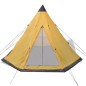 Tenda per 4 Persone Gialla Tenda per 4 Persone Gialla