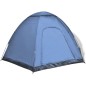 Tenda per 4 Persone Blu Tenda per 4 Persone Blu