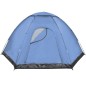 Tenda per 4 Persone Blu Tenda per 4 Persone Blu