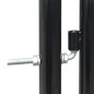 Cancello per Recinzione Singolo Nero 300 x 175 cm Cancello per Recinzione Singolo Nero 300 x 175 cm