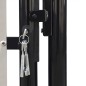 Cancello per Recinzione Singolo Nero 300 x 175 cm Cancello per Recinzione Singolo Nero 300 x 175 cm