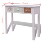 vidaXl Tavolo Consolle in Stile Francese in Legno vidaXl Tavolo Consolle in Stile Francese in Legno