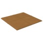 Pannelli Murali 12 pz Marroni 30x30 cm Velluto 1,08 m² Pannelli Murali 12 pz Marroni 30x30 cm Velluto 1,08 m²