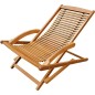 vidaXL Sedia a Sdraio con Poggiapiedi in Legno Massello di Acacia vidaXL Sedia a Sdraio con Poggiapiedi in Legno Massello di Acacia