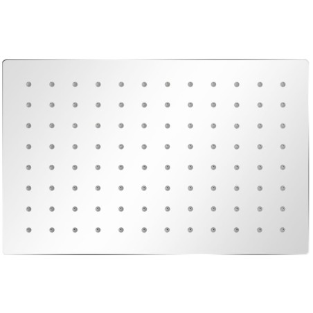 Testa Doccia a Pioggia in Acciaio Inox 20x30 cm Rettangolare