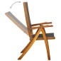 vidaXL Set da Pranzo da Giardino 7 pz in Legno Massello di Acacia vidaXL Set da Pranzo da Giardino 7 pz in Legno Massello di Acacia
