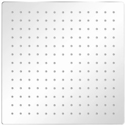 Testa Doccia a Pioggia in Acciaio Inossidabile 30x30cm Quadrata
