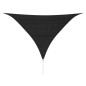 Parasole a Vela HDPE Triangolare 3,6x3,6x3,6 m Antracite Parasole a Vela HDPE Triangolare 3,6x3,6x3,6 m Antracite