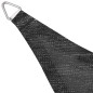 Parasole a Vela HDPE Triangolare 3,6x3,6x3,6 m Antracite Parasole a Vela HDPE Triangolare 3,6x3,6x3,6 m Antracite