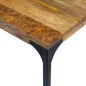 Tavolino da Caffè in Legno di Mango 100x60x35 cm