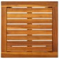 Lettino Prendisole con Tavolino Massello di Acacia e Textilene Lettino Prendisole con Tavolino Massello di Acacia e Textilene
