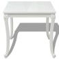 Tavolo da Pranzo 80x80x76 cm Bianco Lucido Tavolo da Pranzo 80x80x76 cm Bianco Lucido