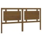 Testiera per Letto Marrone Miele 165,5x4x100cm in Pino Massello