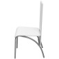 vidaXL Set Sala Da Pranzo 7 Pezzi Bianco