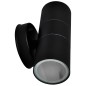 Applique da Parete 2 pz Acciaio Inox Proiezione Alto/Basso Applique da Parete 2 pz Acciaio Inox Proiezione Alto/Basso