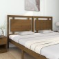 Testiera per Letto Marrone Miele 165,5x4x100cm in Pino Massello