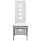 Set Sala Da Pranzo 7 Pezzi Bianco Set Sala Da Pranzo 7 Pezzi Bianco