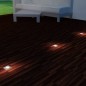 vidaXL Faretti Carrabili da Esterno a LED 3 pz Quadrati