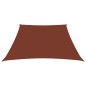 Parasole a Vela in Tela Oxford a Trapezio 2/4x3 m Terracotta Parasole a Vela in Tela Oxford a Trapezio 2/4x3 m Terracotta