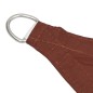 Parasole a Vela in Tela Oxford a Trapezio 2/4x3 m Terracotta Parasole a Vela in Tela Oxford a Trapezio 2/4x3 m Terracotta