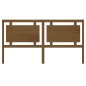 Testiera per Letto Marrone Miele 165,5x4x100cm in Pino Massello