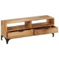 Mobile Porta TV in Legno di Mango 120x35x45 cm Mobile Porta TV in Legno di Mango 120x35x45 cm