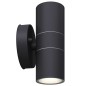 Applique LED Parete 2 pz Acciaio Inox Proiezione Alto/ Basso Applique LED Parete 2 pz Acciaio Inox Proiezione Alto/ Basso