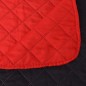 Copriletto Double-Face Trapuntato Rosso e Nero 230x260 cm Copriletto Double-Face Trapuntato Rosso e Nero 230x260 cm