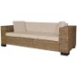Divano a 3 Posti Set 8 pz in Vero Rattan Divano a 3 Posti Set 8 pz in Vero Rattan
