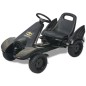 Go Kart a pedali con seduta regolabile nero Go Kart a pedali con seduta regolabile nero
